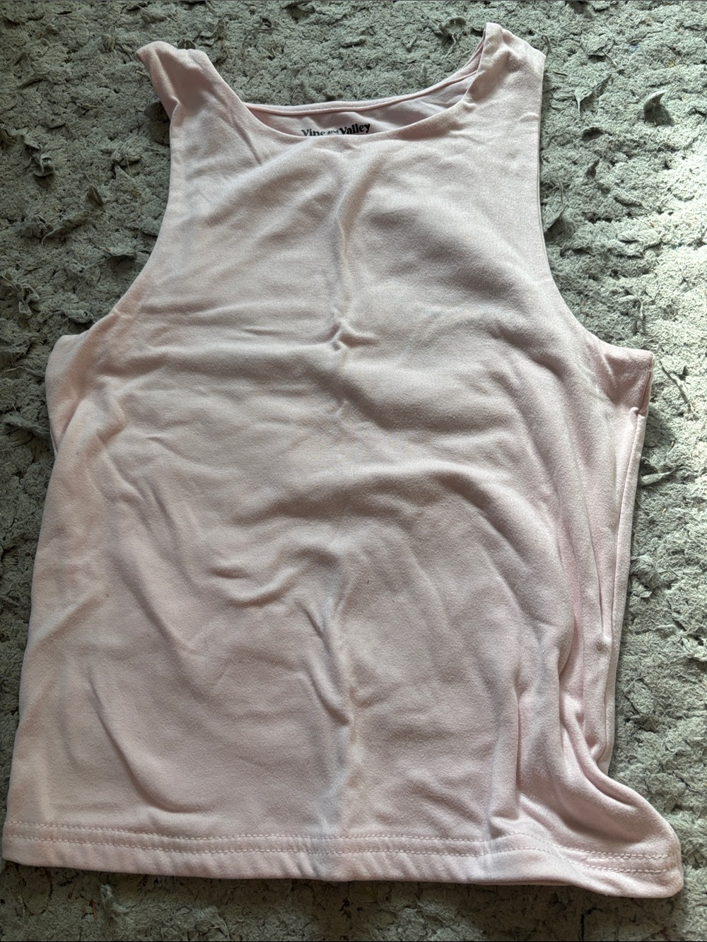 Vineyard Vines Light Pink Sleeveless Tank Top